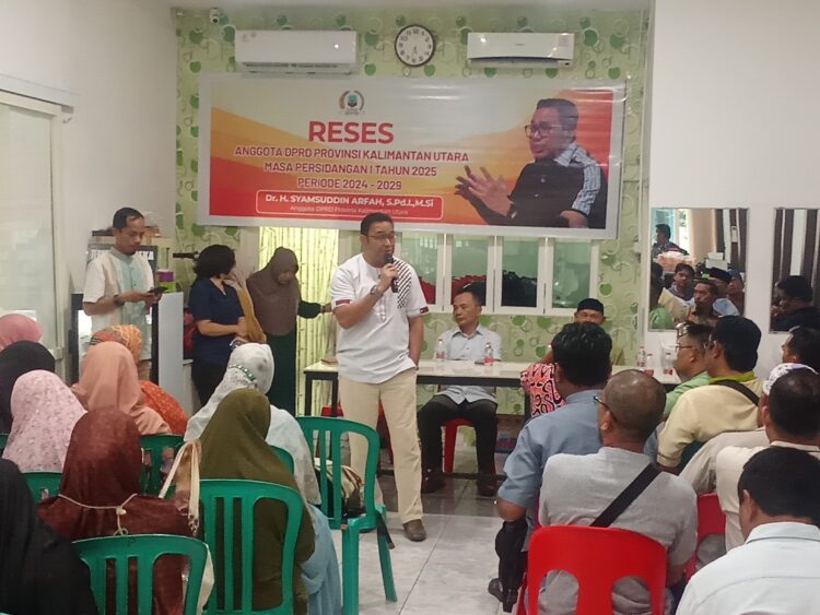 Jalin Komunikasi, Syamsuddin Arfah Reses Bersama Kader Partai PKS di Tarakan