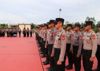 Apel Perdana Kapolda Kaltara: Brigjen Pol. Djati Wiyoto Abadhi, S.I.K. Berikan Arahan dan Pesan Penting kepada Personel