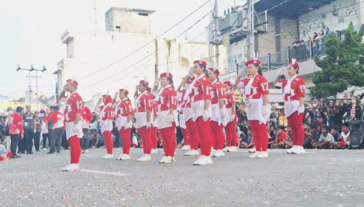 Ada Pemenang Terheboh di Lomba Gerak Jalan Indah Nunukan