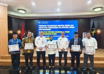 Wujudkan Layanan Hukum Merata, Kemenkum Kaltim Gelar Pembinaan dan Percepatan Posbankum Desa/Kelurahan