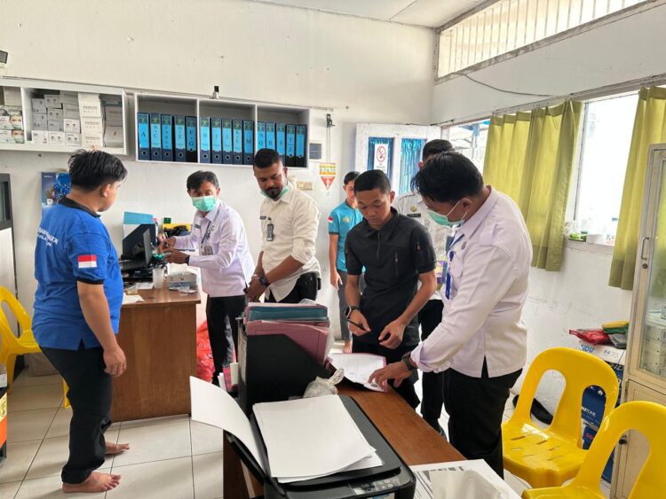 Laksanakan Fungsi Pengawasan Program P4GN, Sejumlah Petugas dan Warga Binaan Jalani Test Urin