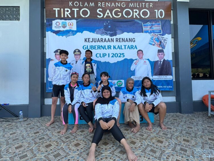 Atlet Renang Nunukan Toreh Prestasi di Kejuaraan Gubernur Kaltara Cup