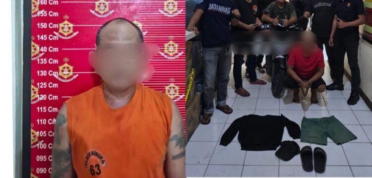 Aksi Curanmor di Nunukan Terekam CCTV, Polisi Ringkus Pelaku di Rumahnya