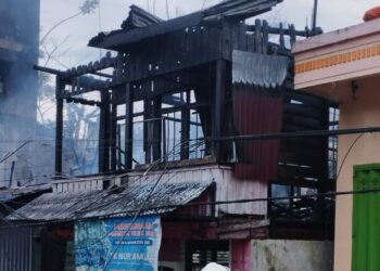 3 Unit Rumah Terbakar di Sebengkok AL Tarakan