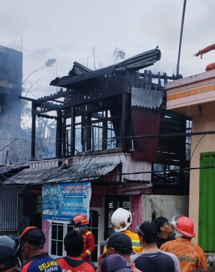 3 Unit Rumah Terbakar di Sebengkok AL Tarakan