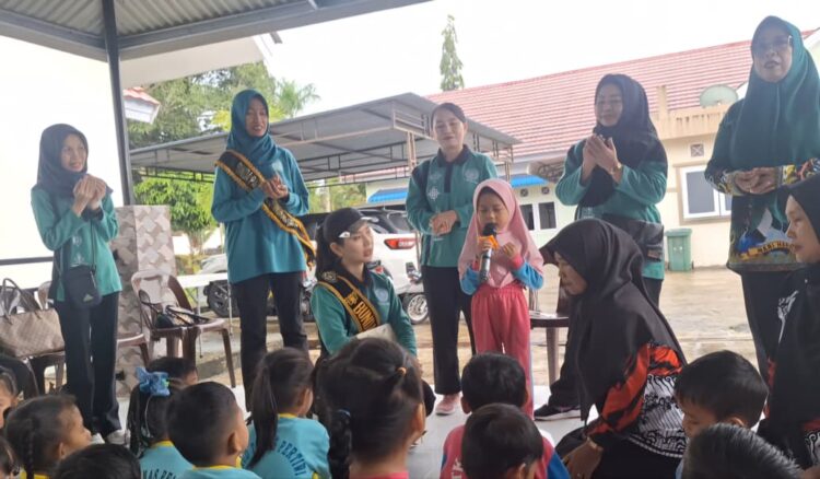 Ceria Anak Paud Kunjungan Edukasi ke Rujab Bupati Nunukan