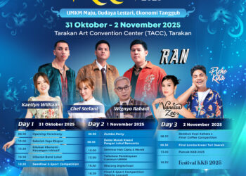 Kunjungi KKB 2025 di Tarakan, Akan ada Artis Ibu Kota Menghibur Anda