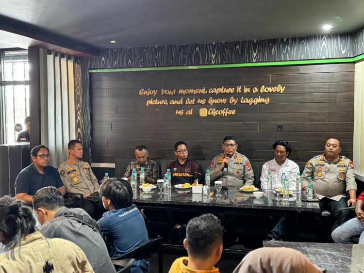 Kapolda Kaltara Jalin Silaturahmi dan perkuat Sinergi dengan Awak Media