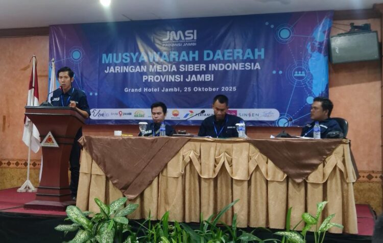 Terpilih Aklamasi, Maskun Sopwan Nahkodai JMSI Jambi 2025-2030