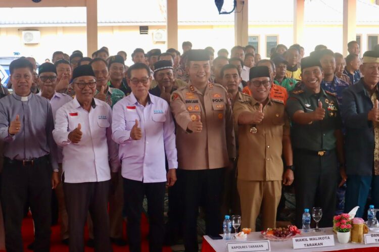 Doa Bersama Lintas Agama TNI–POLRI dan Elemen Masyarakat, Wujud Kepedulian dalam Menghadapi Bencana Alam di Kota Tarakan