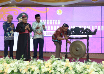 Buka Pesparani III Kaltara, Gubernur Ajak Umat Katolik Jaga Persatuan dan Kerukunan