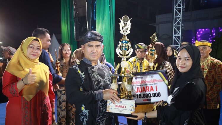 Menutup Festival Lomba Tari Tradisional, Wali Kota Tarakan Apresiasi Peserta dan Panitia serta Juri