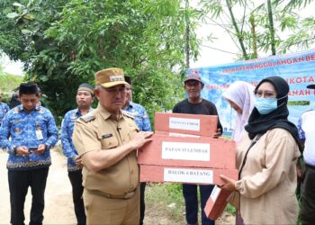 55 KK di Tarakan Terimana Bantuan Stimulan Pasca Terdampak Bencana