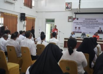 Plt. Sekda Sebut Ujian Penyesuaian Kenaikan Pangkat Momentum Peningkatan Karier Para ASN di Nunukan