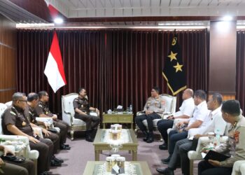 Kapolda Kaltara Sambut Kunjungan Kajati Kaltara: Sinergitas Polri dan Kejaksaan Dalam Memperkuat Stabilitas Keamanan Daerah