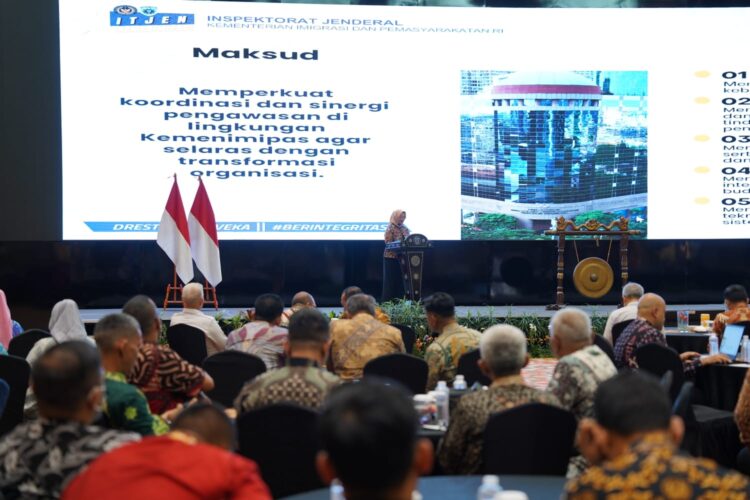 Itjen Kemenimipas Optimalkan Sinergi Pengawasan Melalui Model Tiga Lini