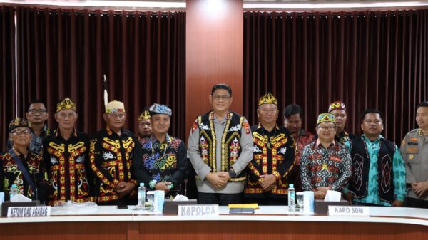 Kapolda Kaltara Terima Audiensi Dewan Adat Dayak Agabag, Perkuat Sinergi Jaga Perbatasan