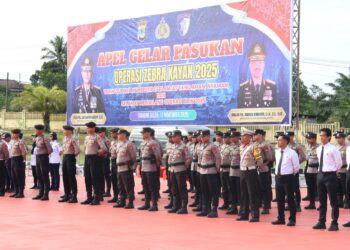 Polda Kaltara Gelar Apel Pasukan Operasi Zebra Kayan 2025: Wujudkan Lalu Lintas Aman dan Nyaman