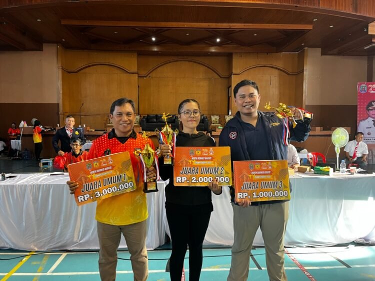 Porki Nunukan Raih Juara Umum, Dominasi North Borneo Karate Championship 2025