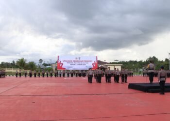 387 Personel Naik Pangkat, Kapolda Kaltara Pesan Kehormatan Harus Dijaga dengan Perilaku