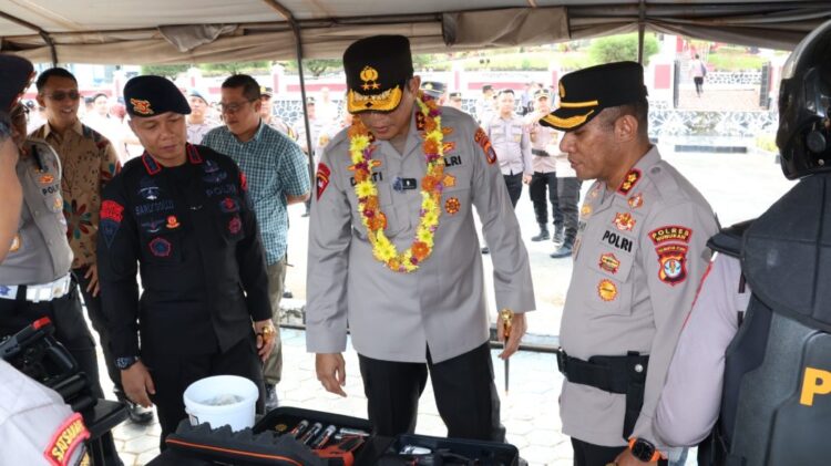 Kapolda Kaltara Apresiasi Jajaran Polres Nunukan yang Berhasil Menjaga Situasi Kamtibmas