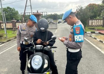 Operasi Gaktibplin oleh Propam Polda Kaltara kepada Personel Polres Bulungan