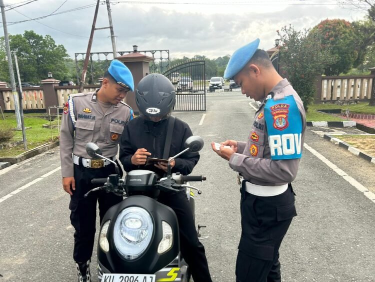 Operasi Gaktibplin oleh Propam Polda Kaltara kepada Personel Polres Bulungan