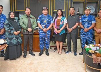 Ketua DPRD Kaltara Terima Kunjungan Silaturahmi Komandan Lanud Anang Busra