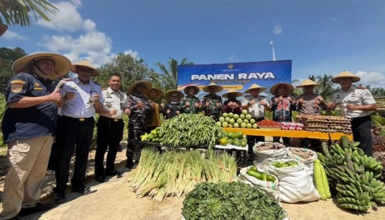 Lapas Nunukan Berhasil Turut Panen Raya Serentak