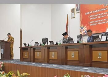 DPRD Kaltara Gelar Rapat Paripurna Penyampaian Nota Penjelasan Empat Raperda Inisiatif