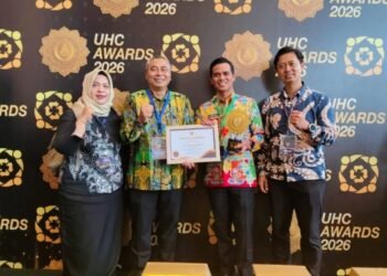 Pemkab Nunukan Raih UHC Award 2026 Kategori Madya