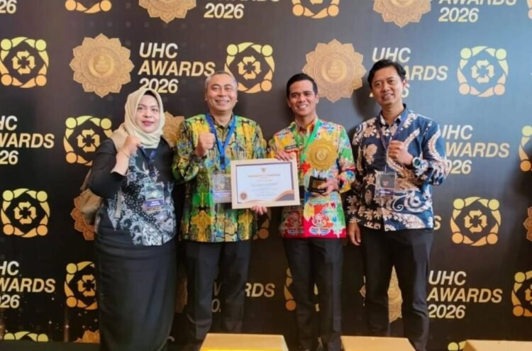 Pemkab Nunukan Raih UHC Award 2026 Kategori Madya