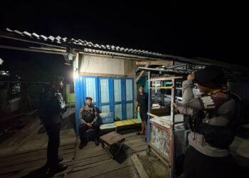 Ditsamapta Polda Kaltara Gelar Patroli Dialogis, Warga Rasakan Aman di Malam Hari