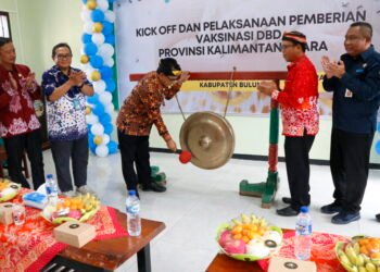 Pemprov gelar Kick Off Vaksinasi Dengeu Perdana di Kabupaten Bulungan, sasar Siswa SD