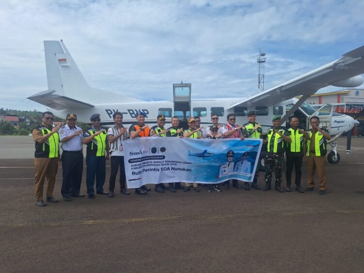 Kabar Baik untuk Krayan, Penerbangan Subsidi Dimulai Lebih Cepat