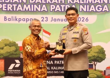 Kapolda Kaltara Hadiri Penandatanganan Kerja Sama Penyediaan BBM dan Pelumas dengan Pertamina Patra Niaga