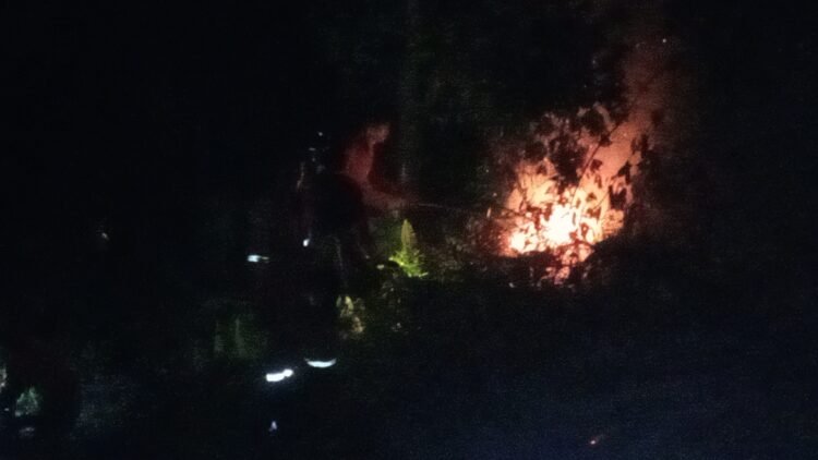 Kebakaran Lahan Juata Permai Diduga Ulah Manusia
