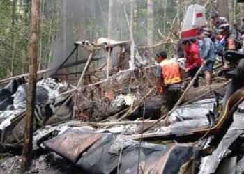 Pesawat BBM jatuh di Krayan Timur, Pilot Meninggal Dunia