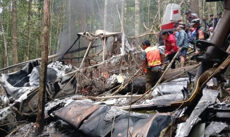 Pesawat BBM jatuh di Krayan Timur, Pilot Meninggal Dunia