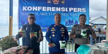 Sat Polairud Polres Tarakan Ungkap Kasus Pelanggaran Karantina dan Perlindungan Konsumen