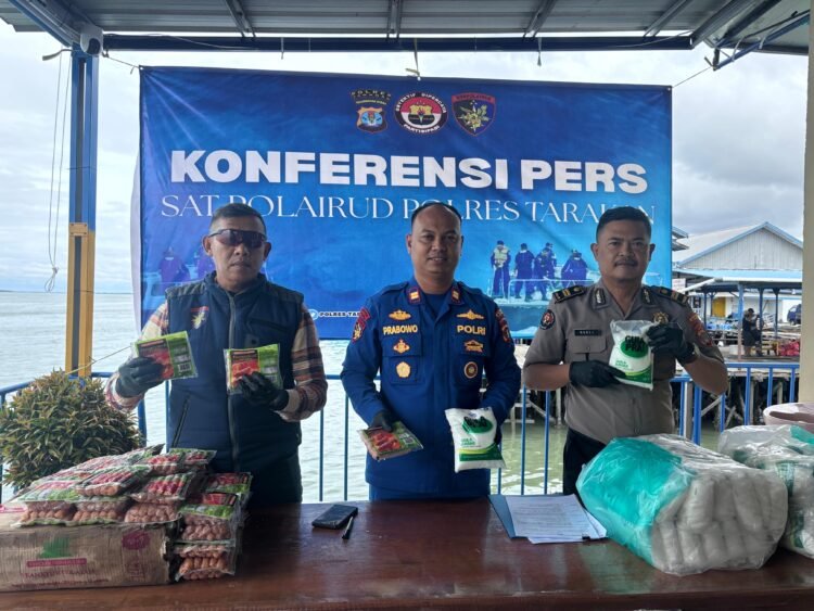 Sat Polairud Polres Tarakan Ungkap Kasus Pelanggaran Karantina dan Perlindungan Konsumen