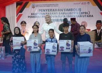 Sinergi Pemprov dan Pusat, Ribuan Sambungan Listrik Gratis Tersalurkan di Kaltara