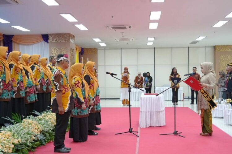 Pelantikan Pokja Bunda PAUD dan Ketua DWP, Kaltara Perkuat Pembangunan SDM Sejak Dini