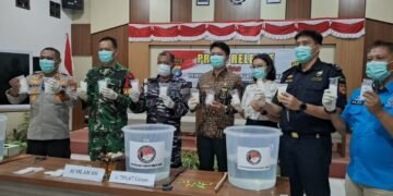 Perangi Narkoba di Perbatasan, Polres Nunukan Musnahkan Barang Bukti Sabu