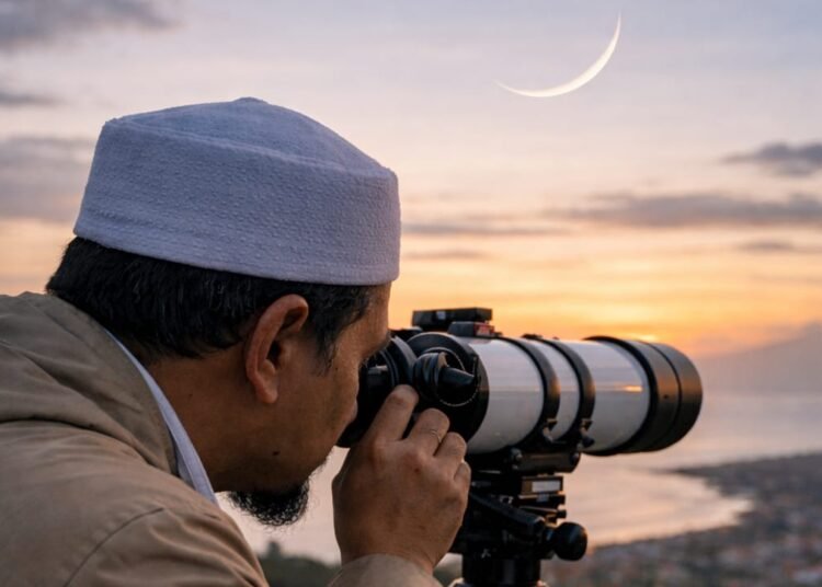 Kemenag Tarakan Pastikan Pemantauan Hilal 1 Ramadan 1447 H Digelar di Satradar AU
