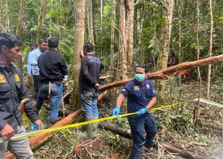 Tim Inafis Polres Nunukan Maksimalkan Dukungan Investigasi KNKT di Lokasi Jatuhnya Pesawat