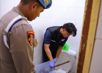 Ditresnarkoba Polda Kaltara Hancurkan Barang Bukti Sabu Hasil Dua Pengungkapan di Nunukan