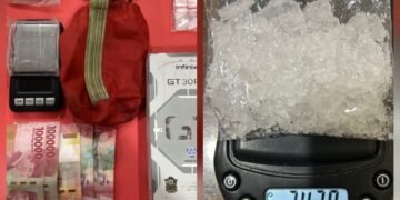 Sabu 24,7 Gram Digagalkan di Sebatik Barat, Petani 32 Tahun Ditangkap di Dalam Rumah