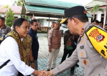 Kapolda Kaltara Sambut Kunjungan Menteri Kehutanan, Mangrove Jadi Daya Tarik Wisata