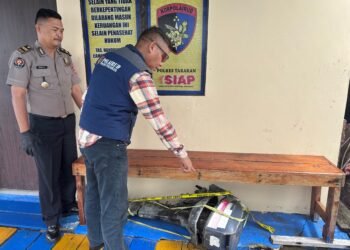 Pelaku Curi Mesin Perahu di Selumit Ditangkap, Polisi Amankan Barang Bukti